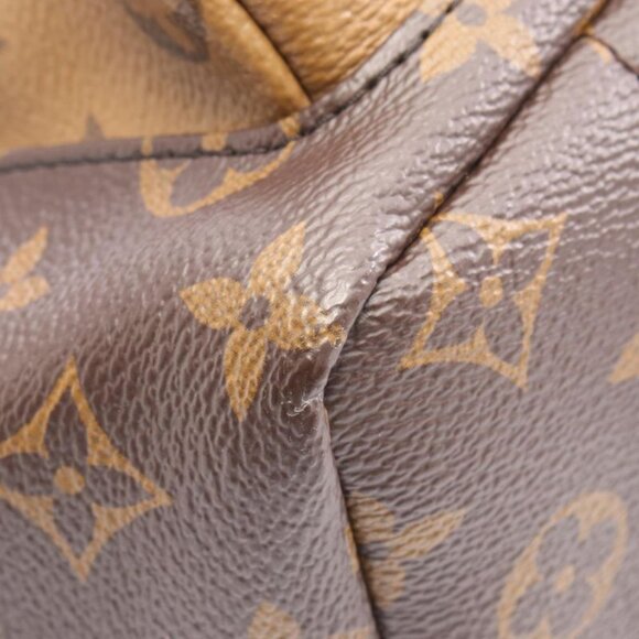 Louis Vuitton Backpack Palm Spring PM Beige Brown Beige